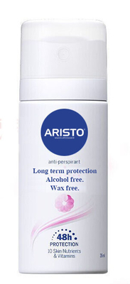 Продукты личной заботы Aristo вощиют свободный безалкогольный анти- OEM брызг 150ml Perspirant