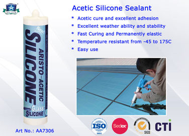 Одна уксусного силикона часть Sealant прилипателя